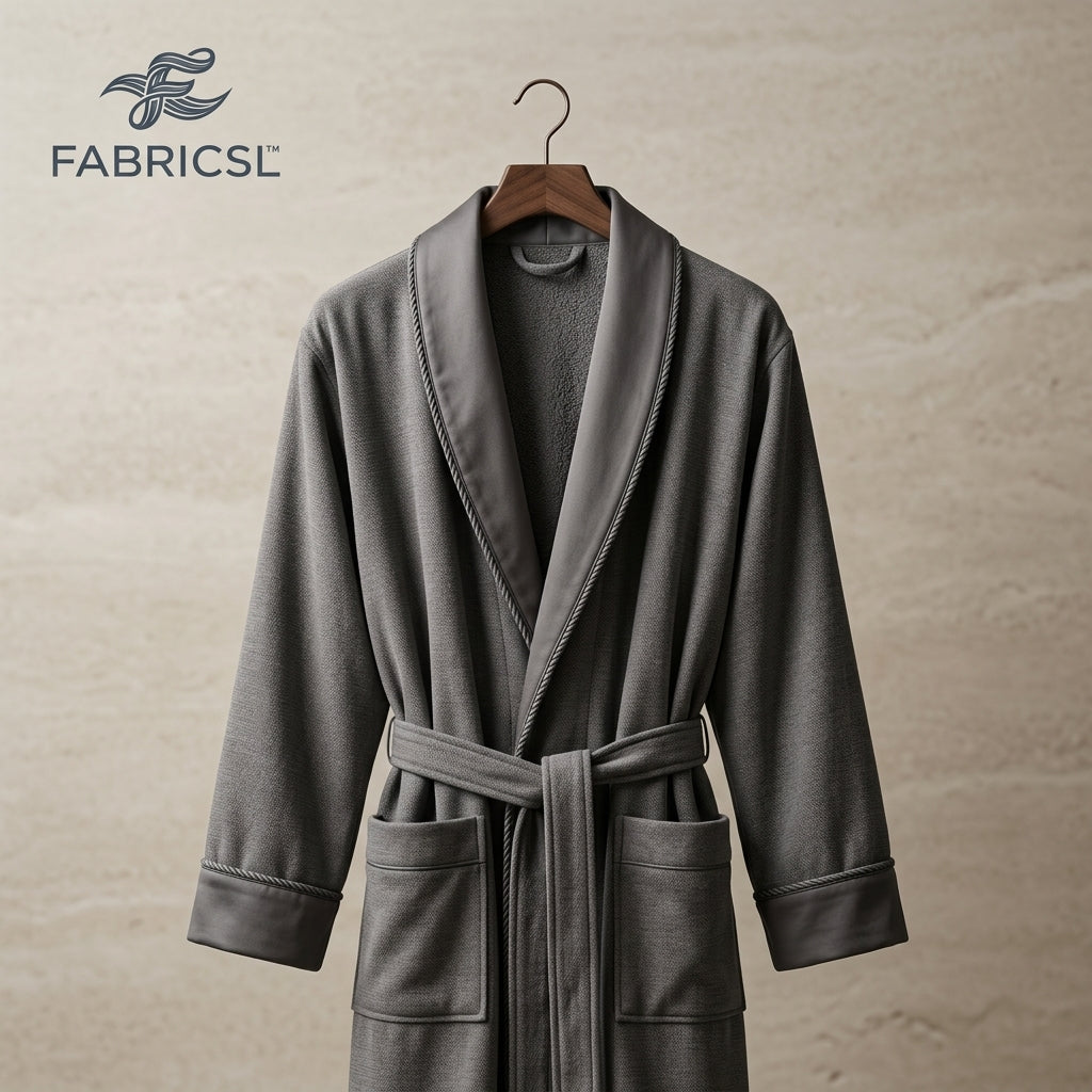 Fabricsl™ Modern Wrap Bathrobe